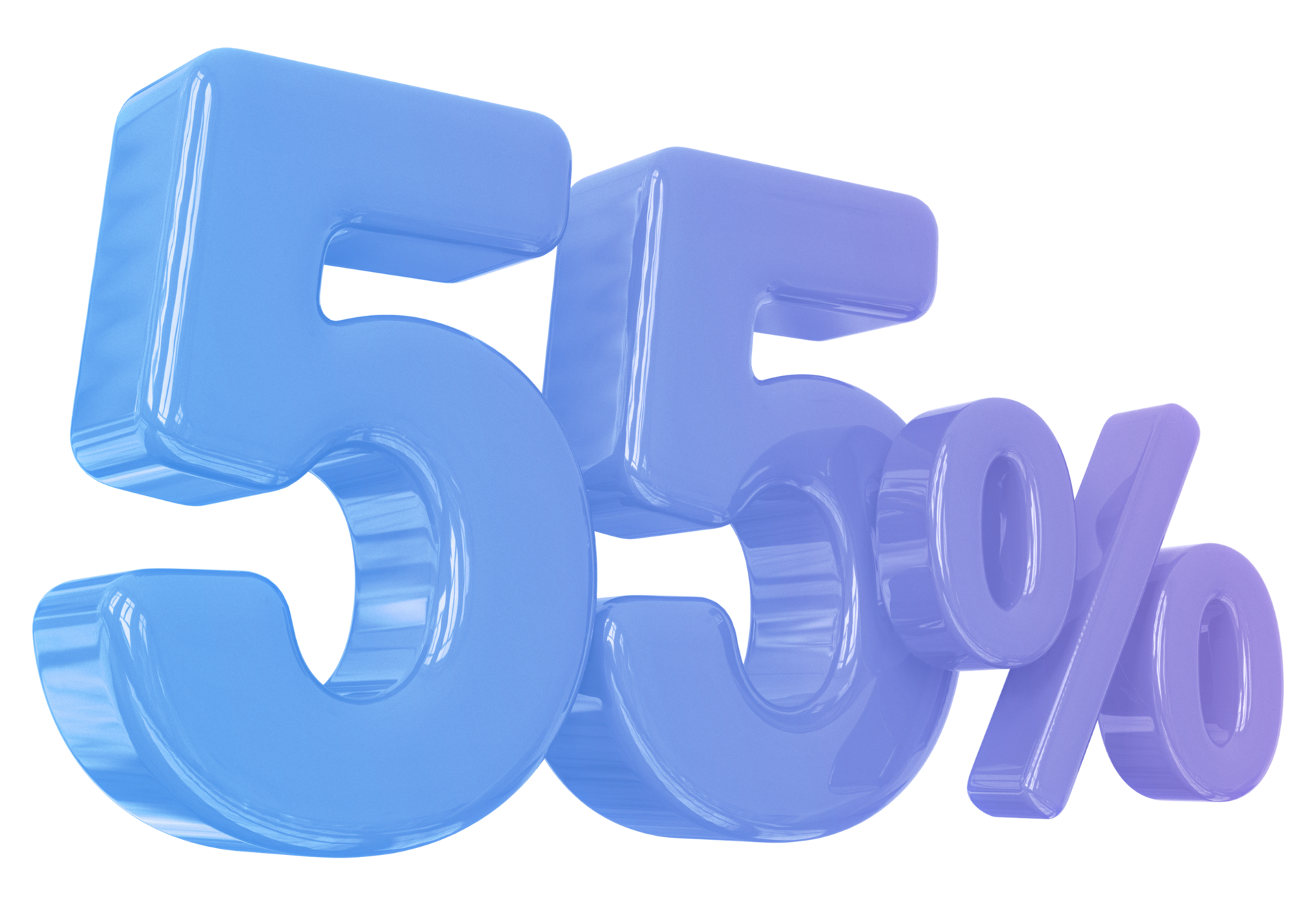 promotion-number-55-percent-3d-11298060-png