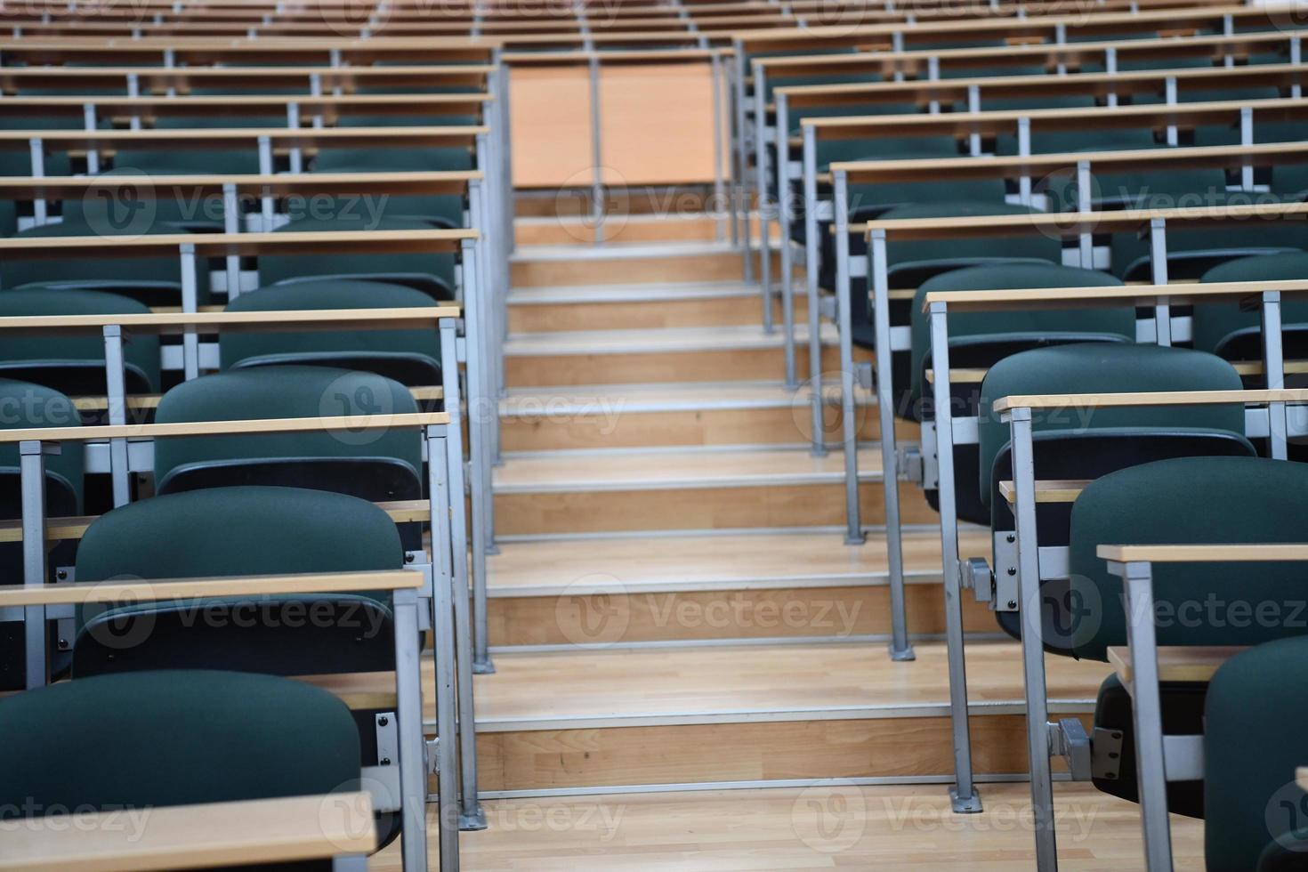 empty classroom view photo