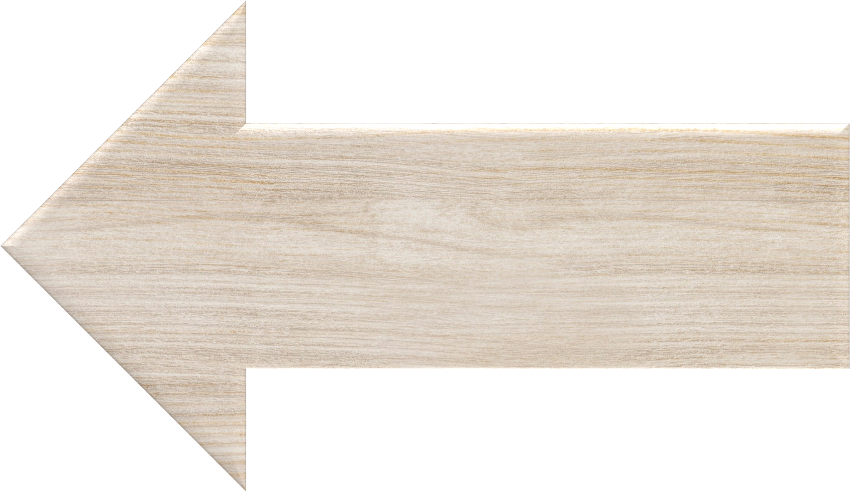 Blank Wooden Arrow png