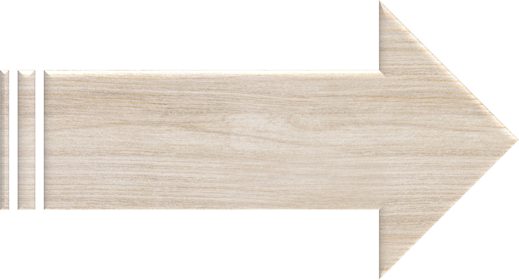 Blank Wooden Arrow png