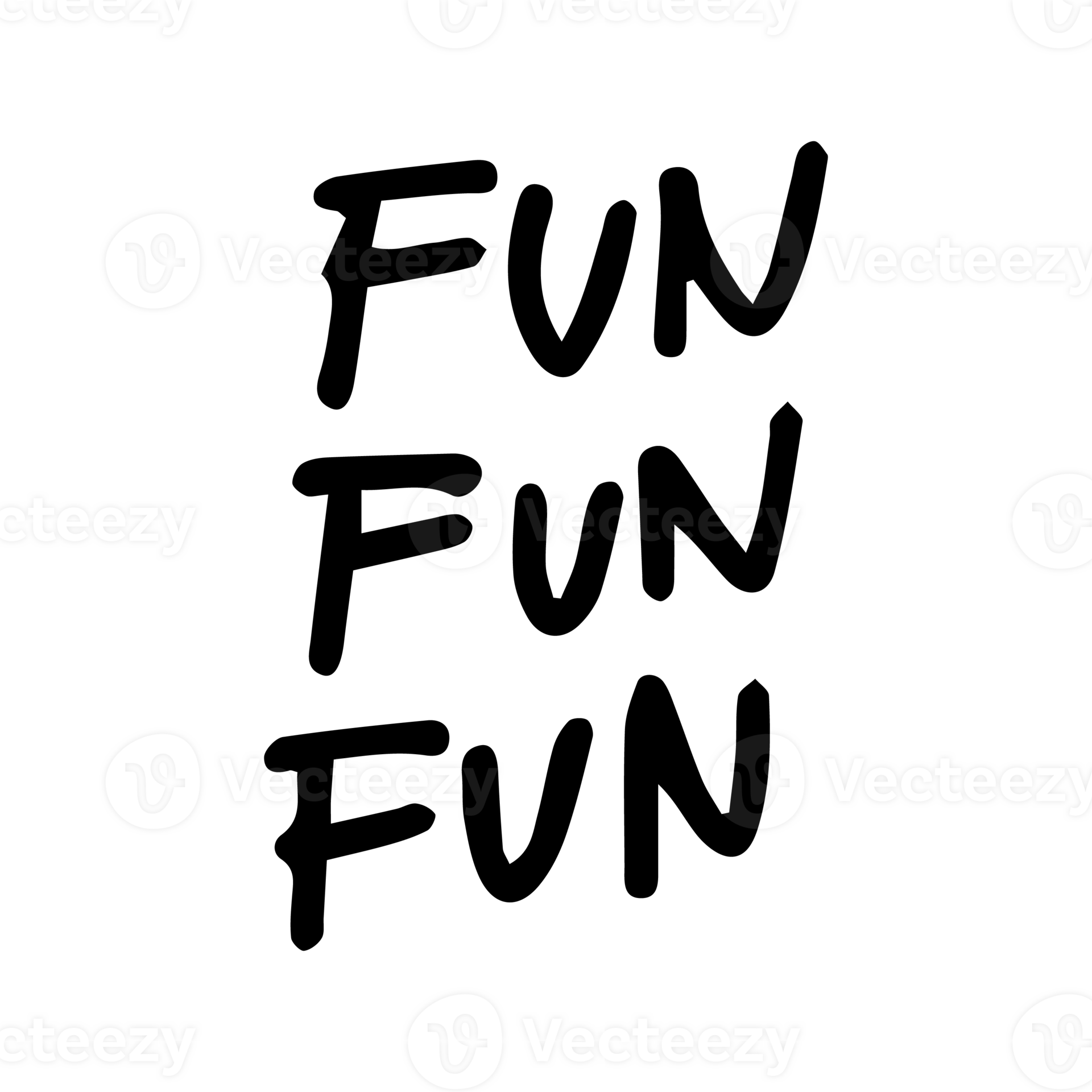 fun text cute doodle hand drawn illustration design 11299139 PNG