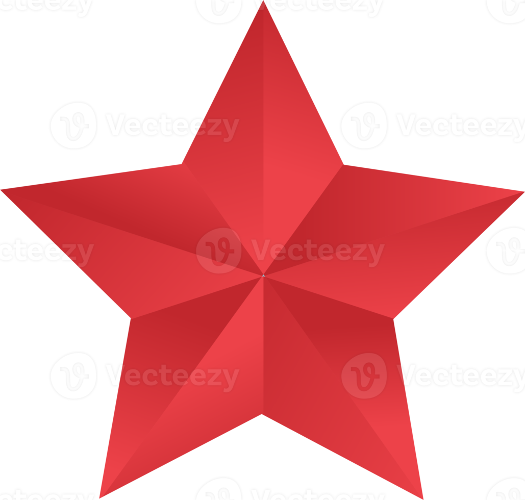 Christmas Star 3d png