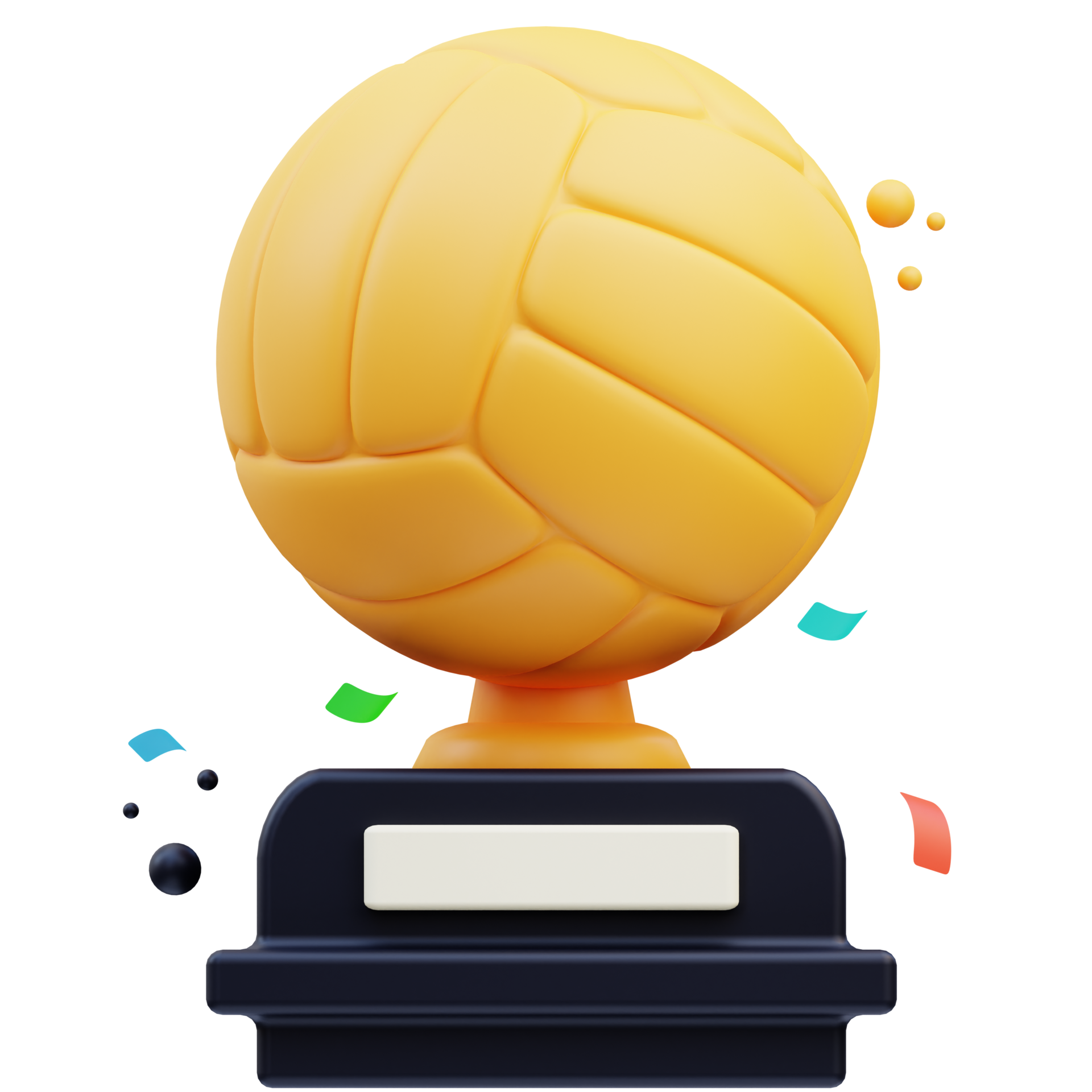 Volleyball Meisterschaftspokal 3D Illustration 3D Rendering 11299235 PNG