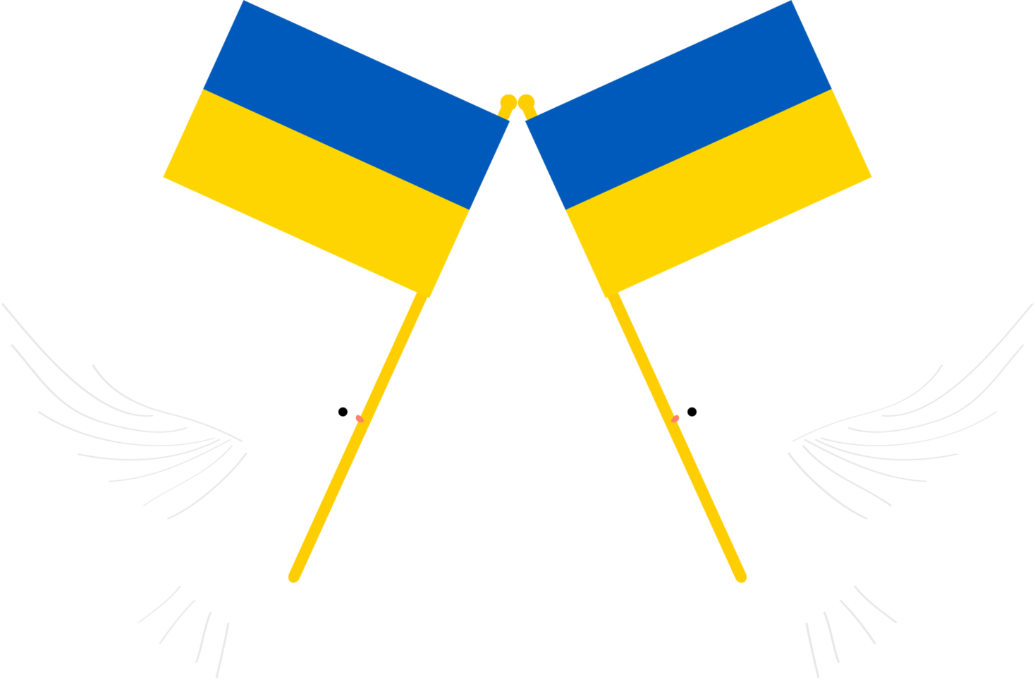 Ukrainian hryvnia hand drawn flag, Ukrainian flag hand drawn flag 11299310 PNG