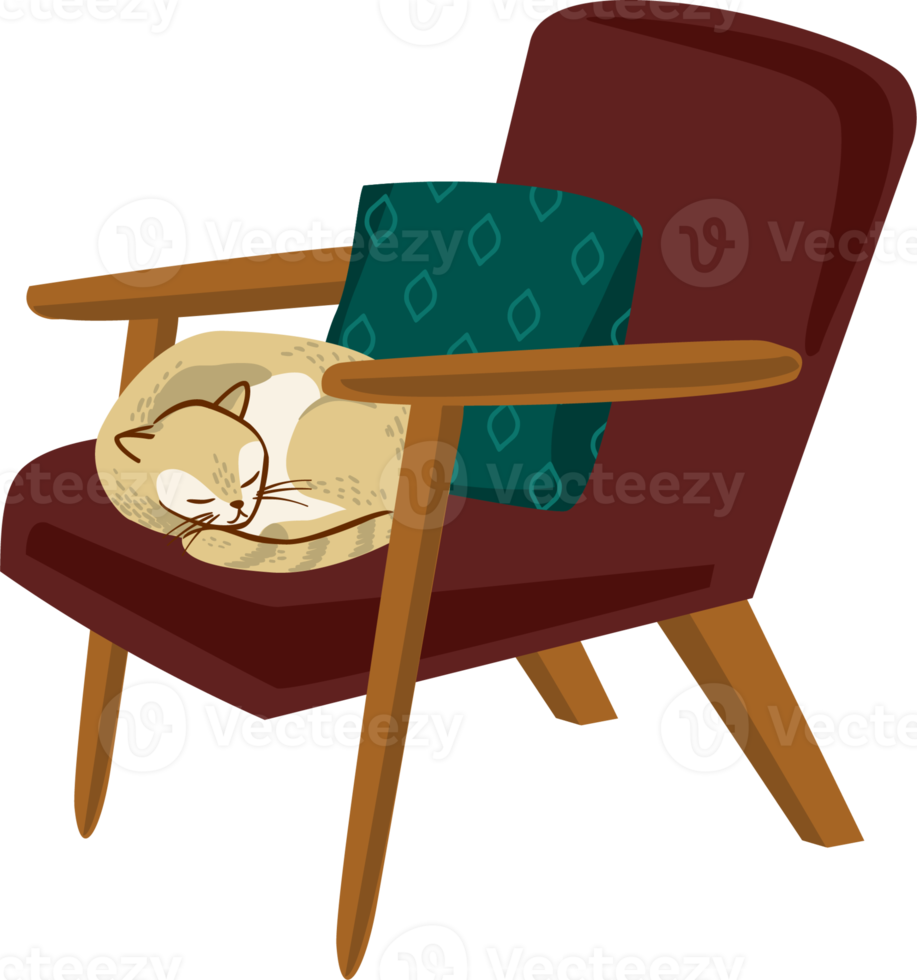 Armchair. Illustration. Isolated illustration. png