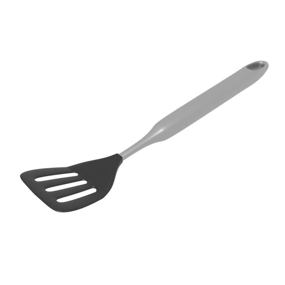 3D Render Spatula Perspective View png