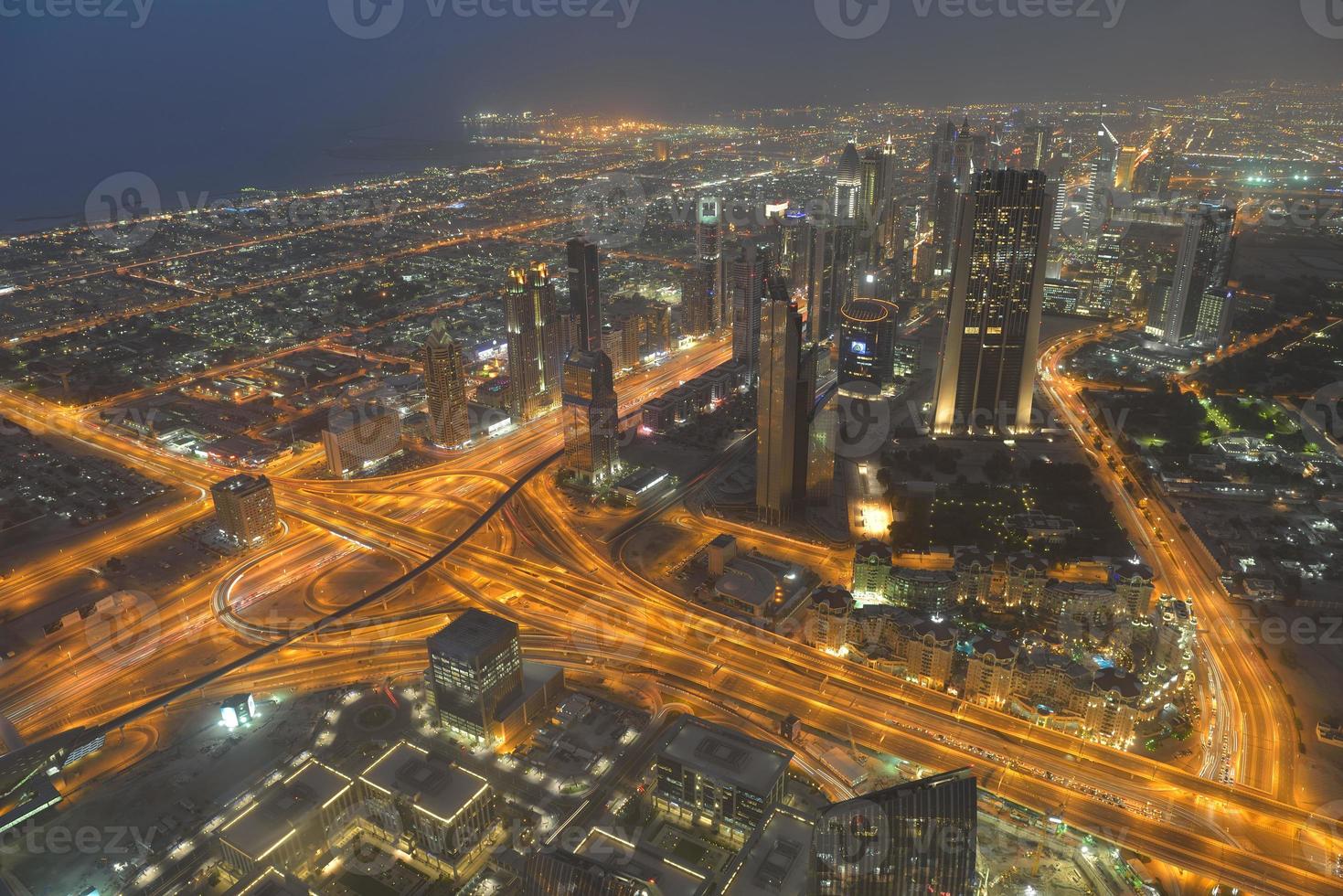 Dubai skyline view photo