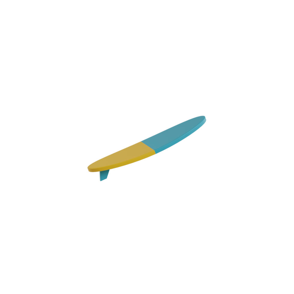 3D Isolated Things About The Beach png