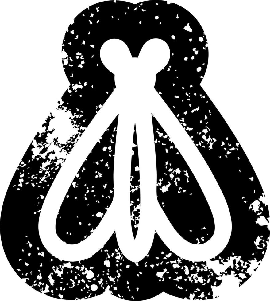 flying insect icon vector