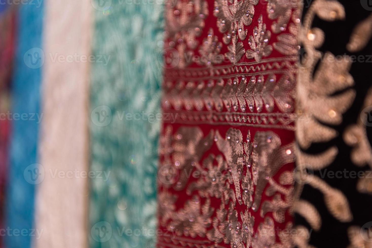 multicolored textile view photo