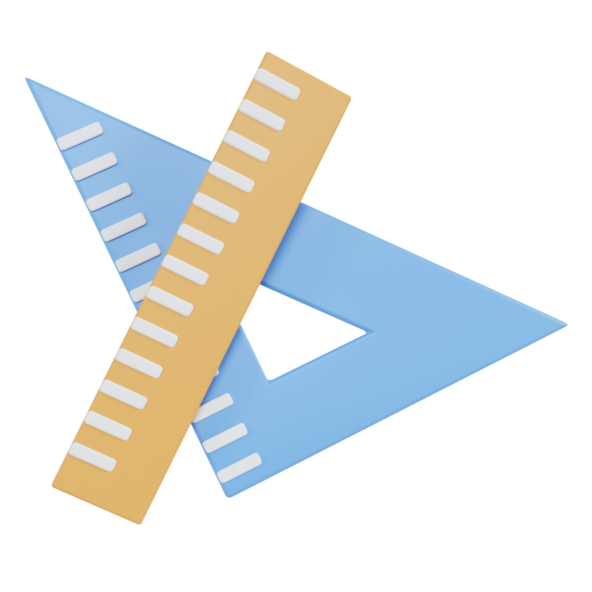 3D Ruler Education Illustration Premium PNG 11301089 PNG