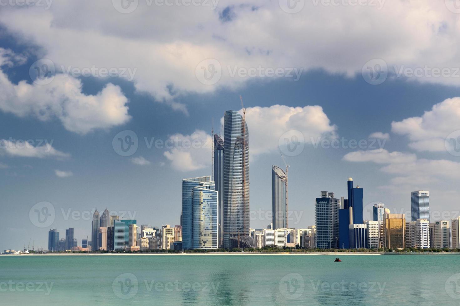 abu dhabi cityscape photo