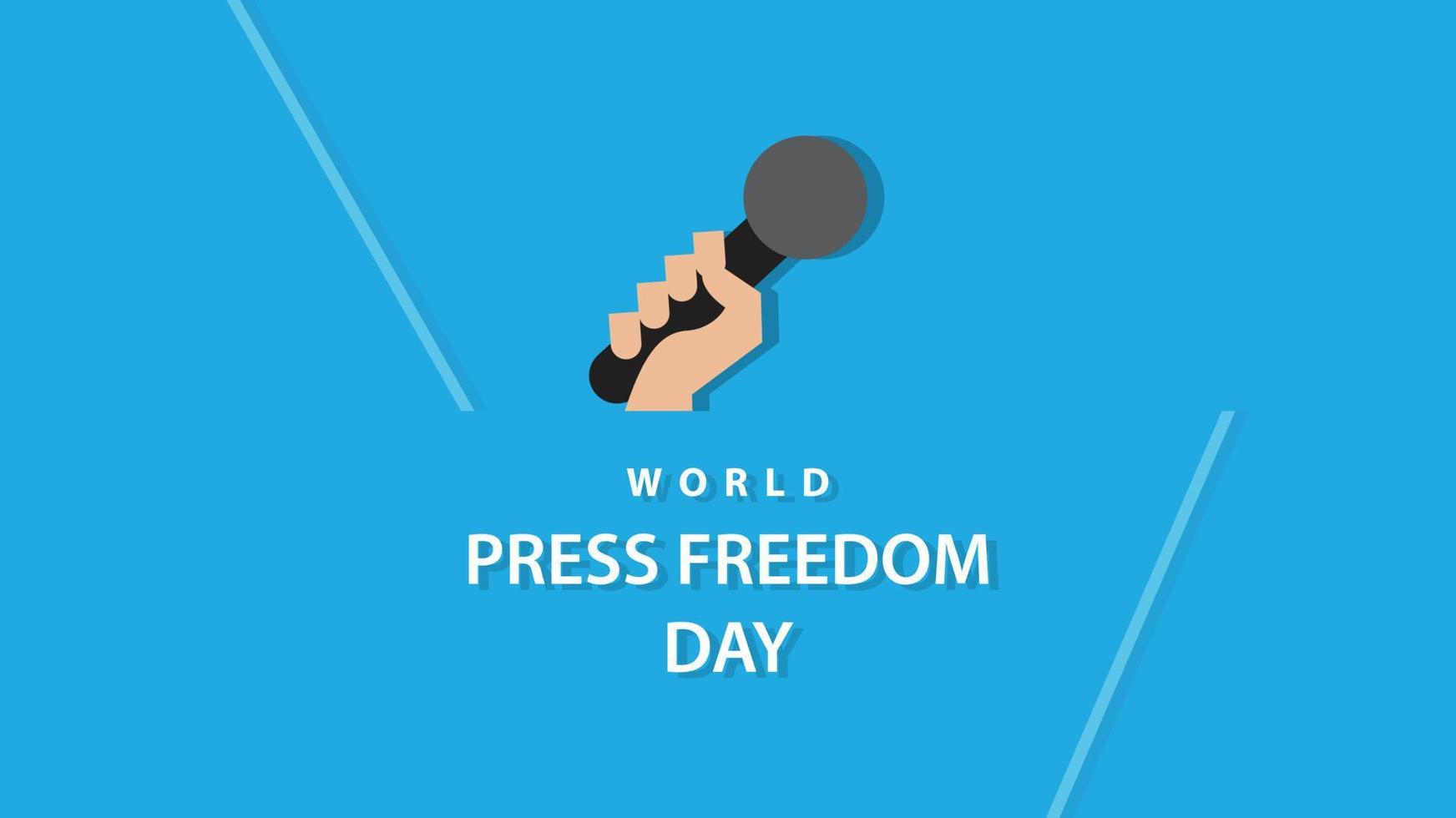World Press Freedom Day. vector illustration background.