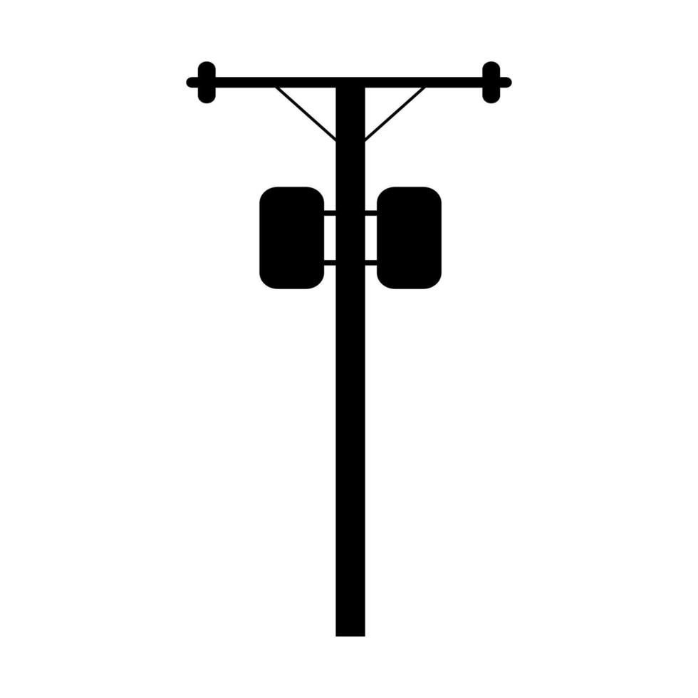 power pole icon ilustration vector