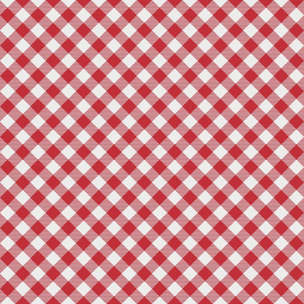 Gingham seamless plaid pattern . Vector illustration