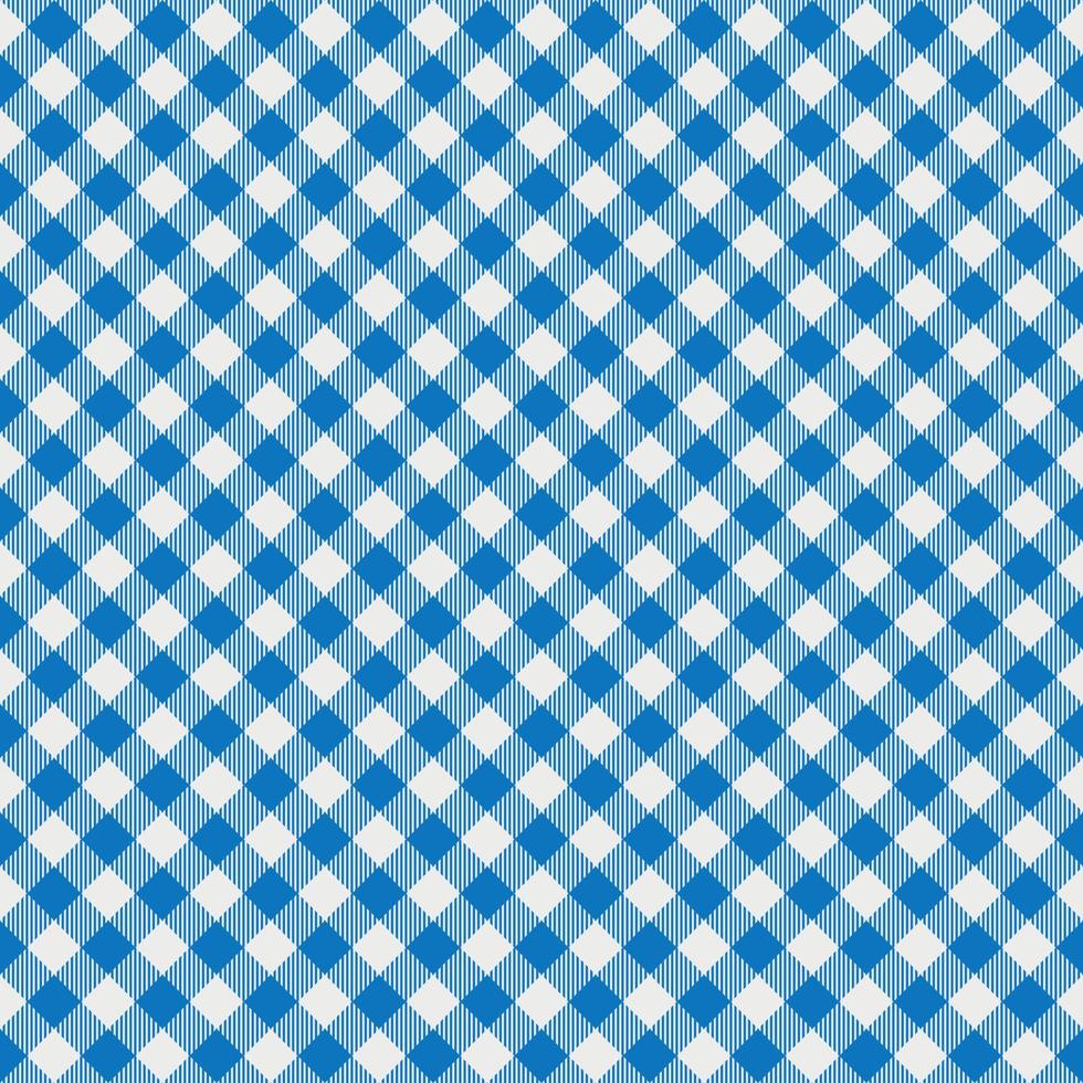 Gingham seamless plaid pattern . Vector illustration