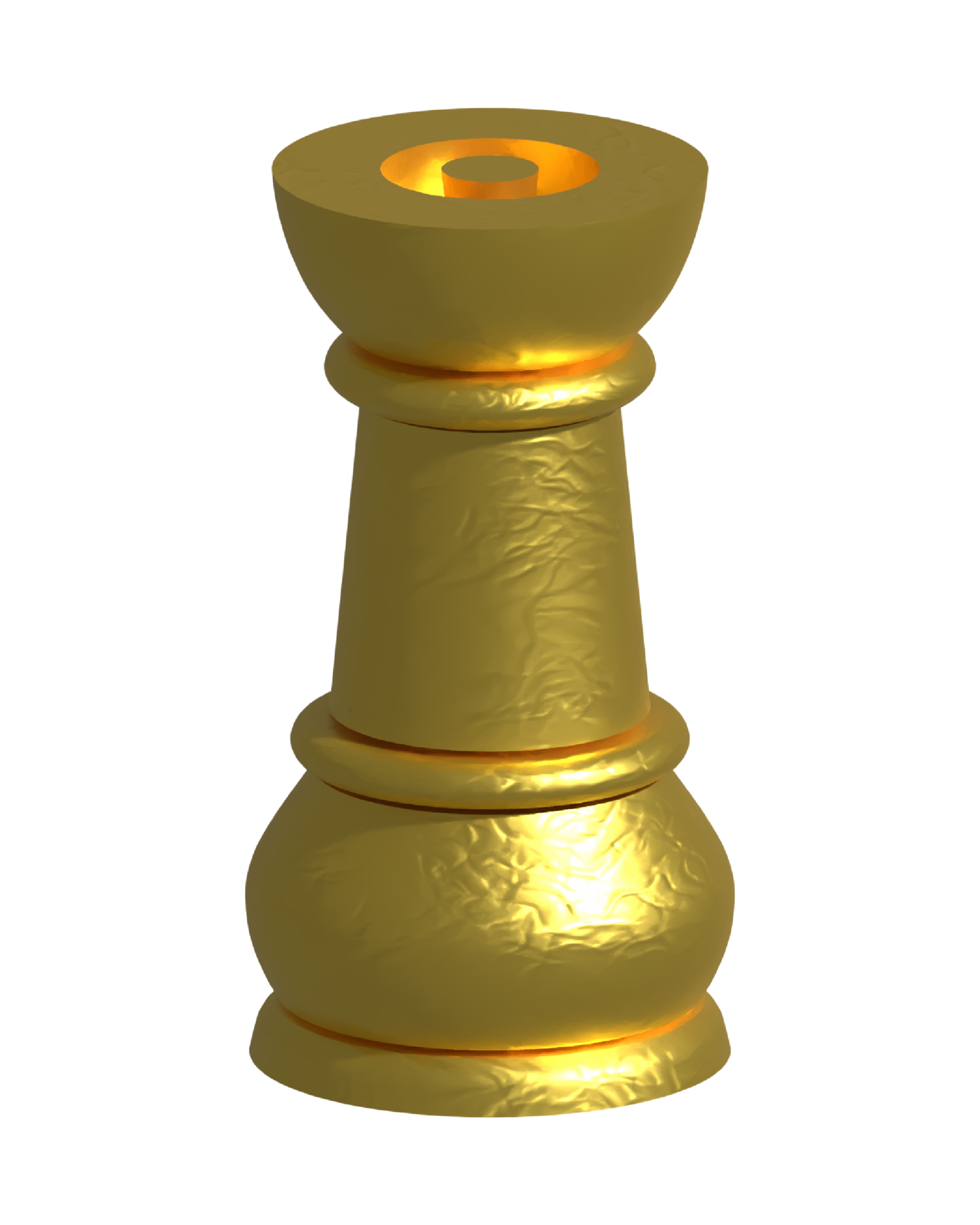 Gold Chess Rook Piece PNG Images & PSDs for Download