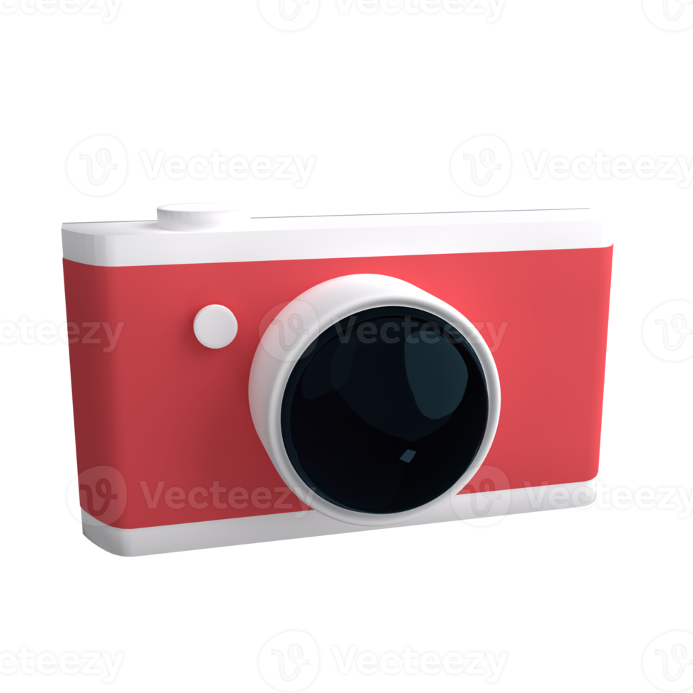 camera 3d illustration rendering png