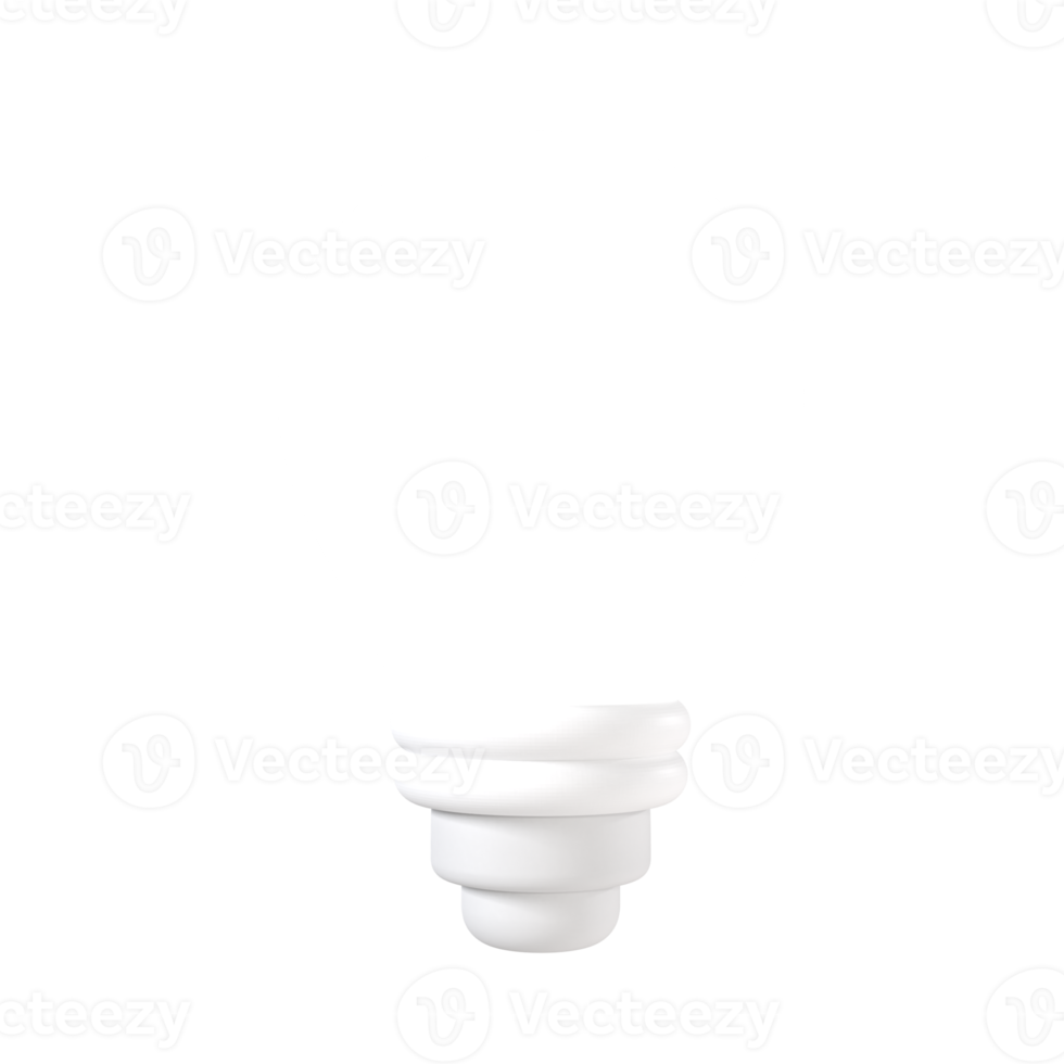 lightbulb  3d illustration rendering png