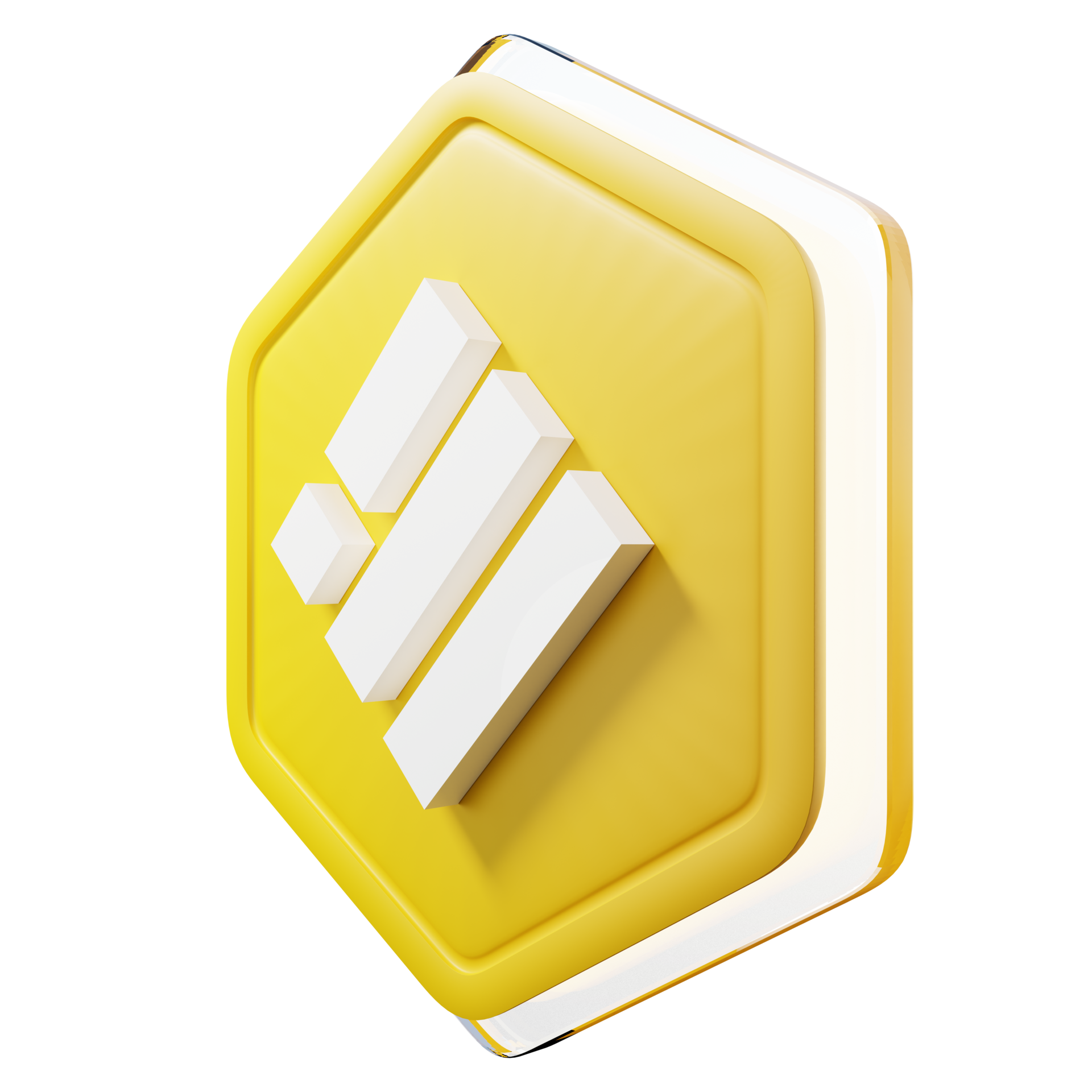 Binance USD BUSD Badge Crypto 3D Rendering 11307348 PNG