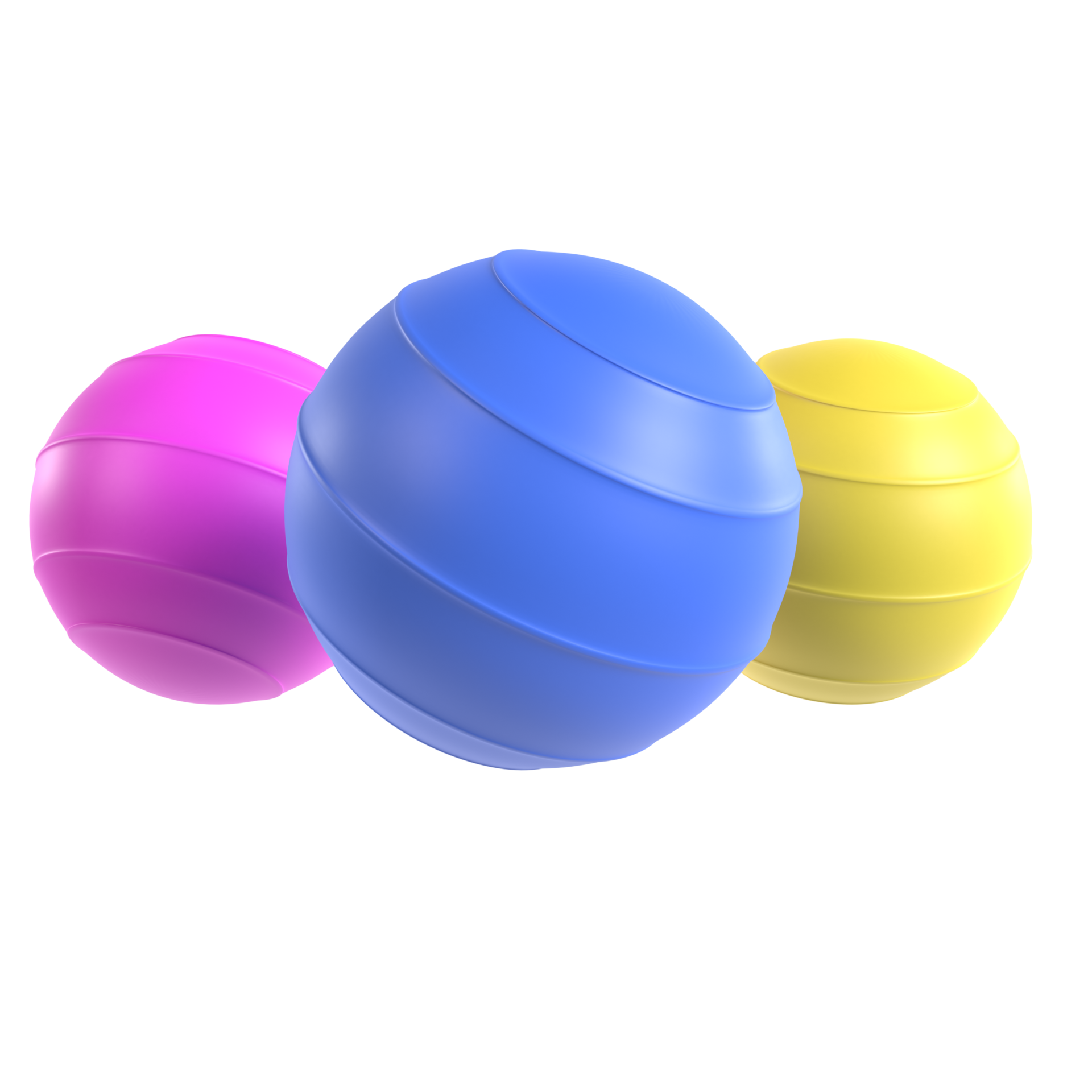 pilates ball 3d illustration rendering 11307434 PNG