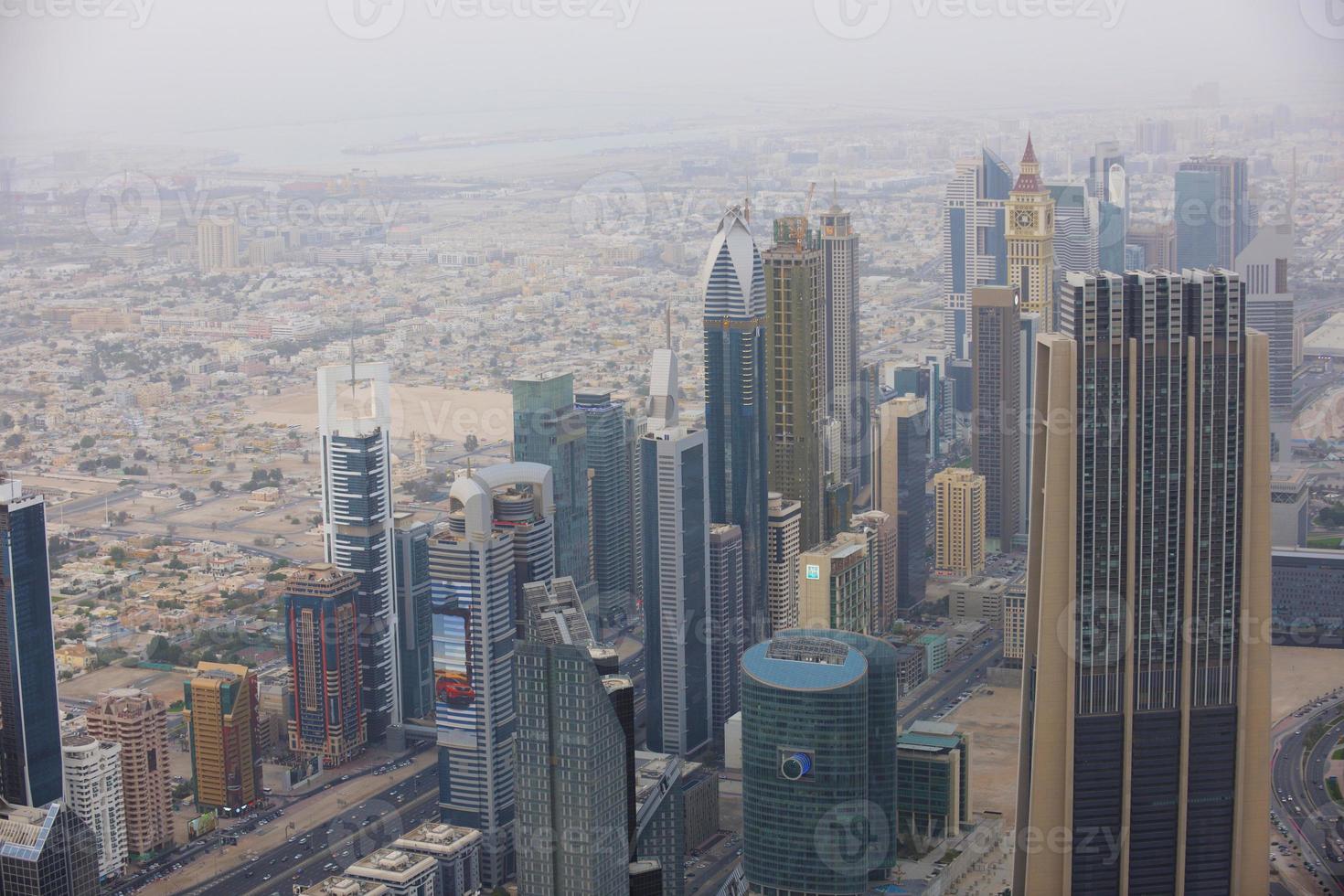 Dubai skyline view photo