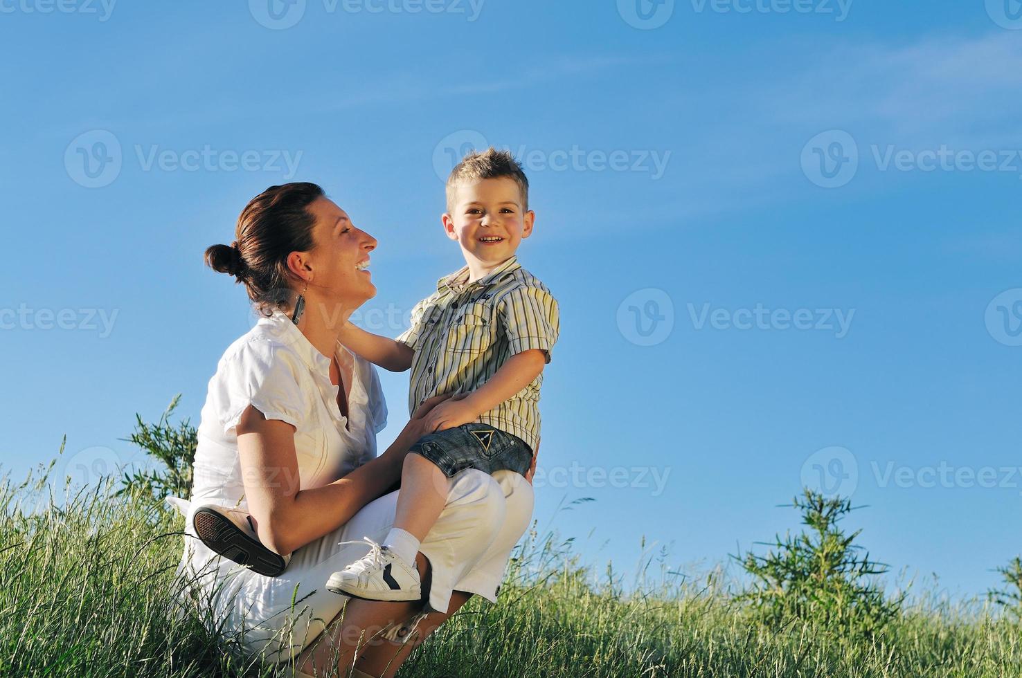 woman child outdoor photo