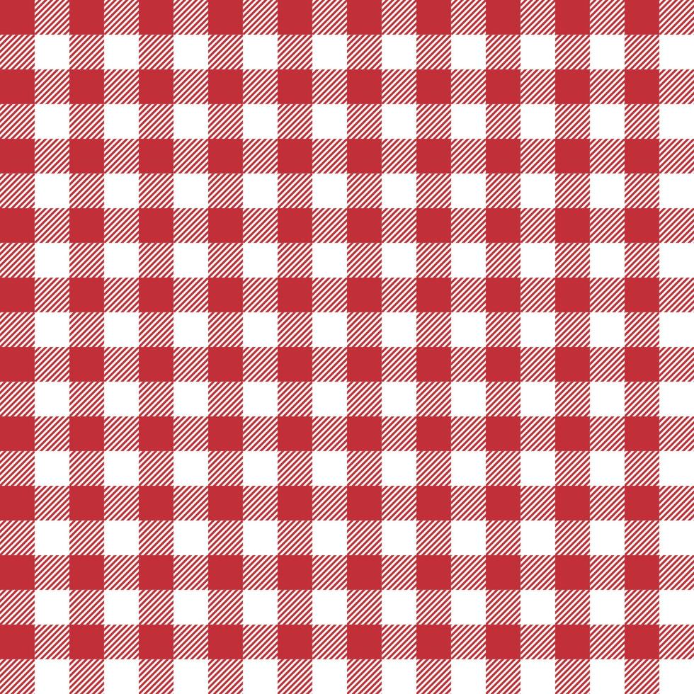 Gingham seamless plaid pattern . Vector illustration