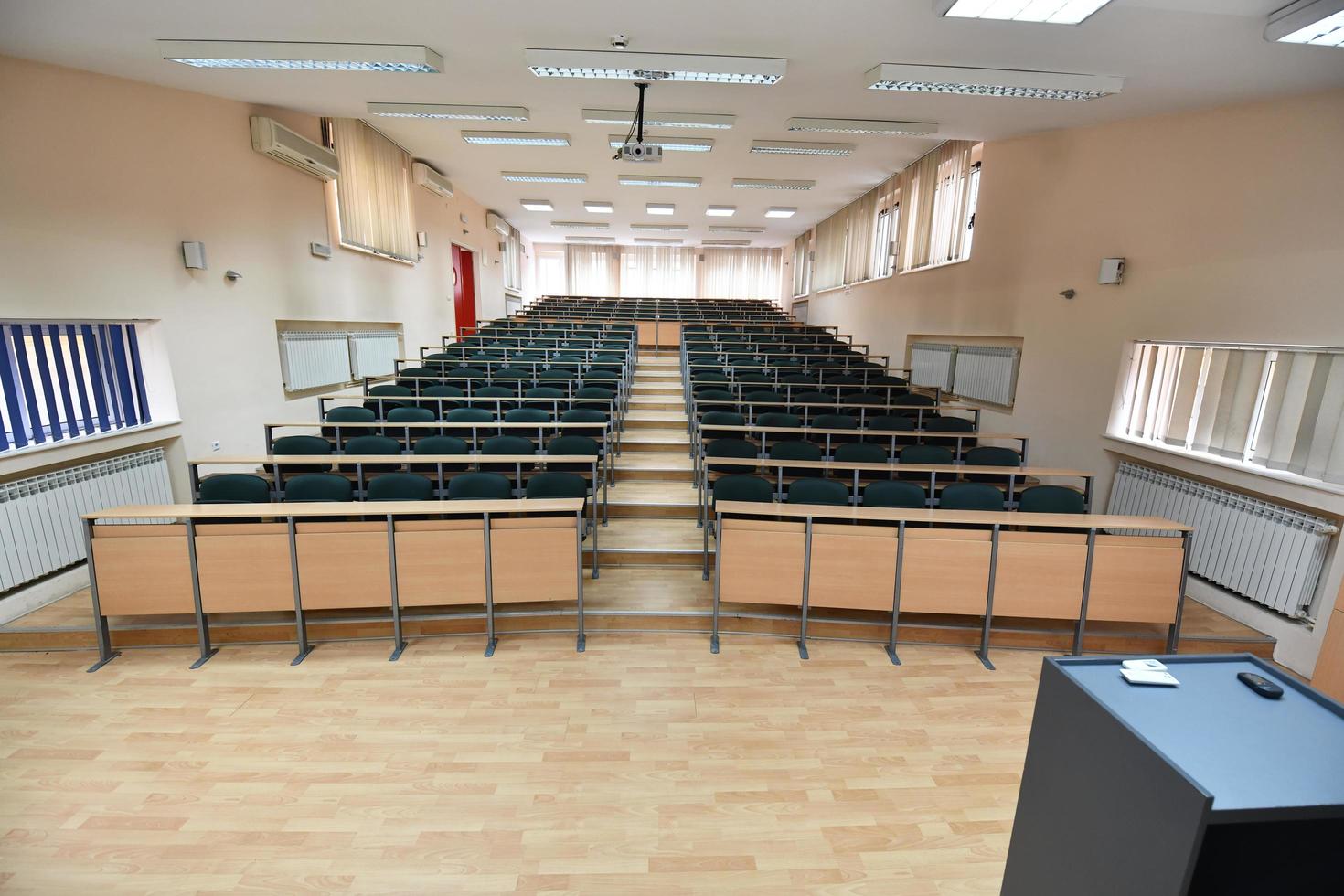 Dubai, 2022 - empty classroom photo