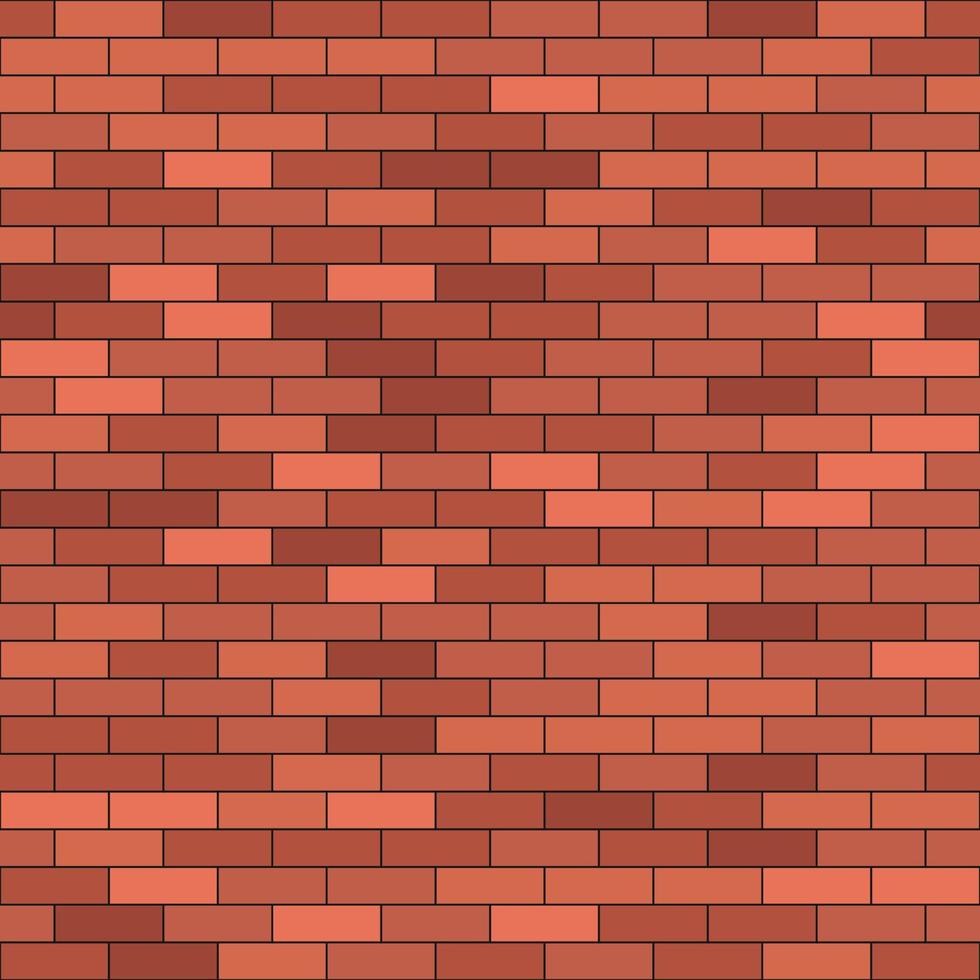 brick wall background . Vector illustration