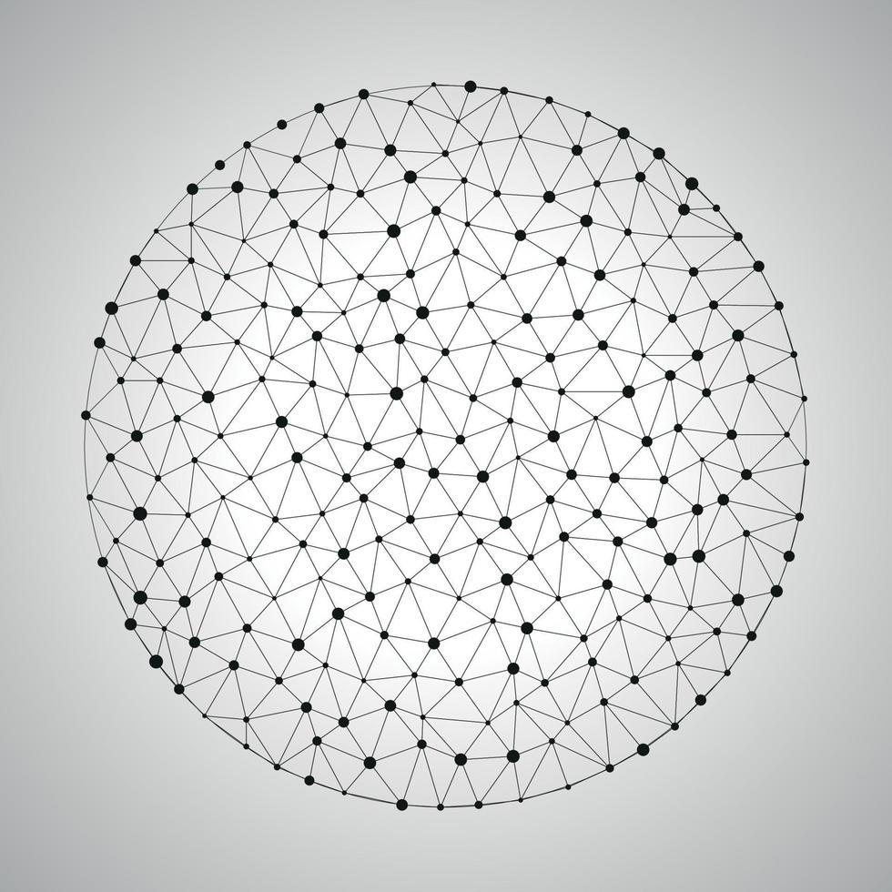 background with molecules or structure . Vector illustration