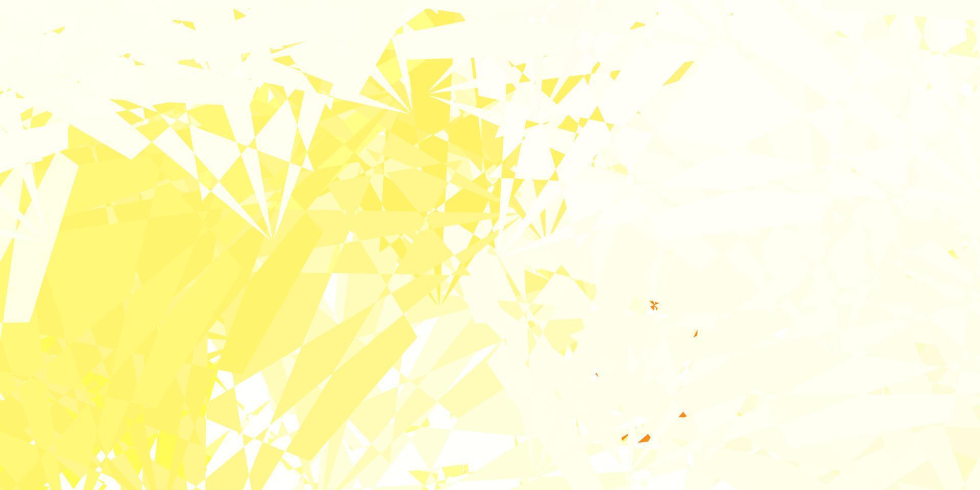 Light Orange vector layout with triangle forms.