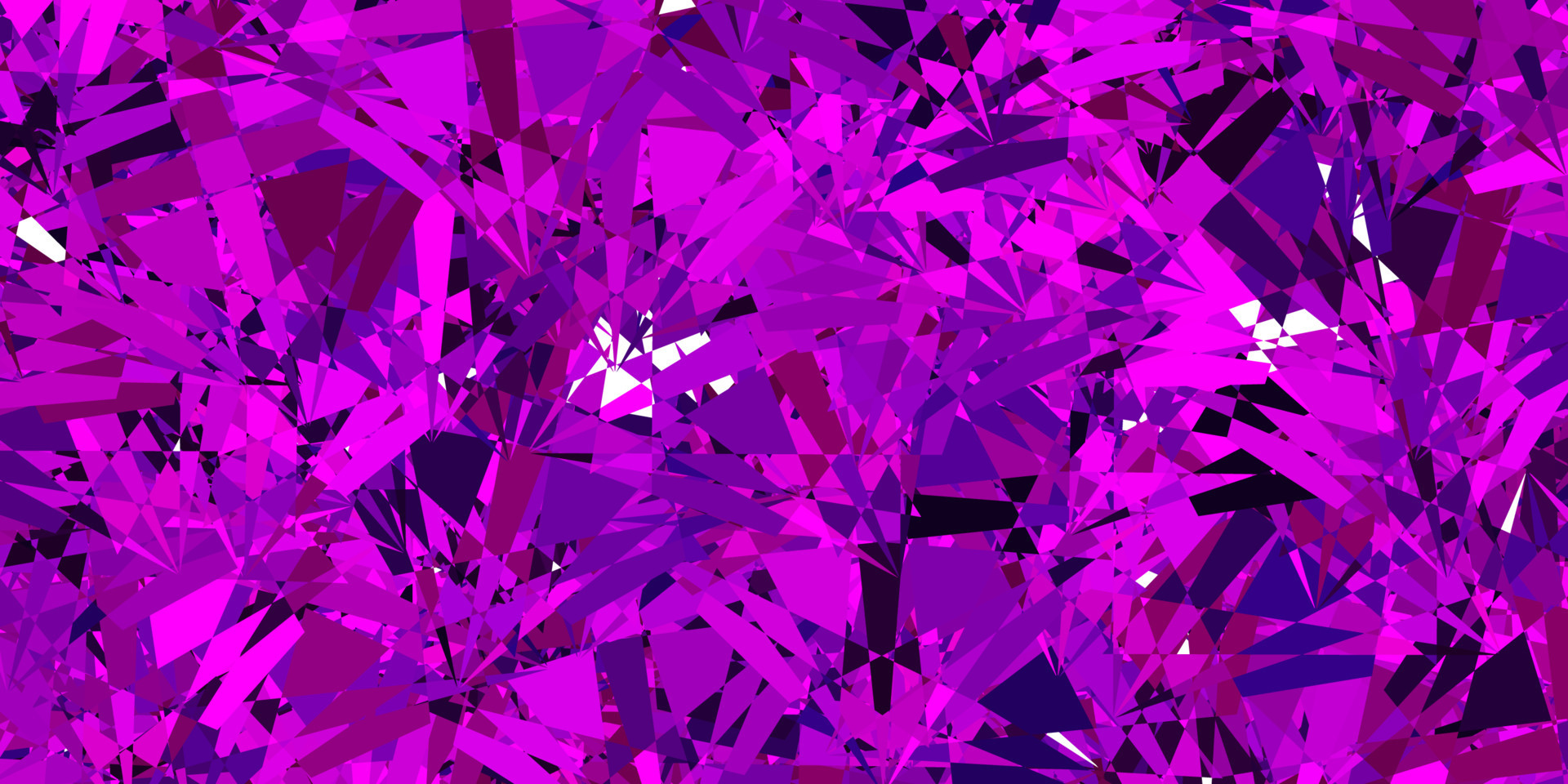 Dark Purple vector texture with random triangles. 11312374 Vector Art