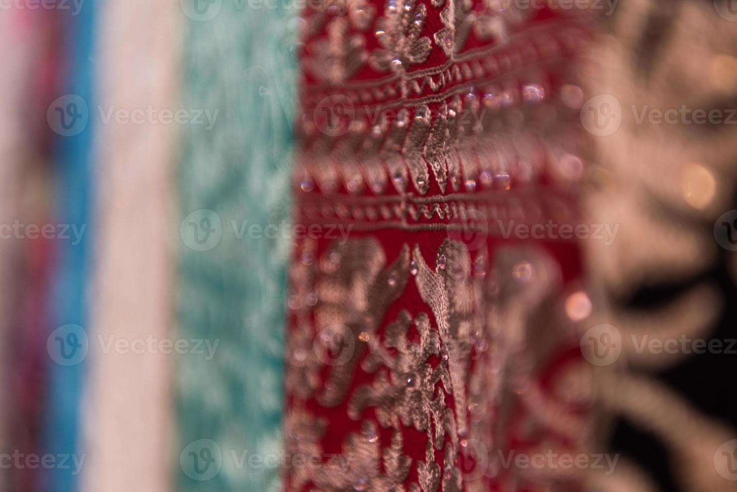 multicolored textile view photo