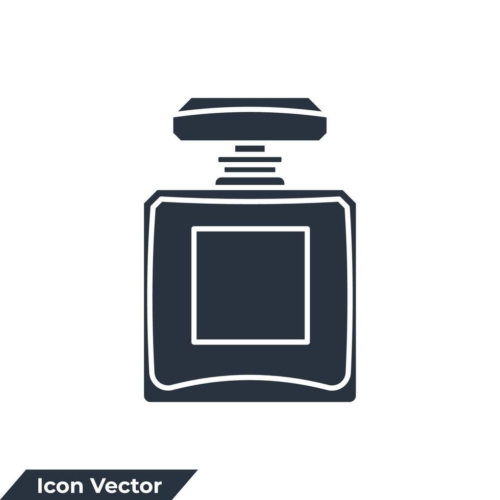 Ilustración de vector de logotipo de icono de spray de colonia. plantilla de símbolo de perfume para la colección de diseño gráfico y web