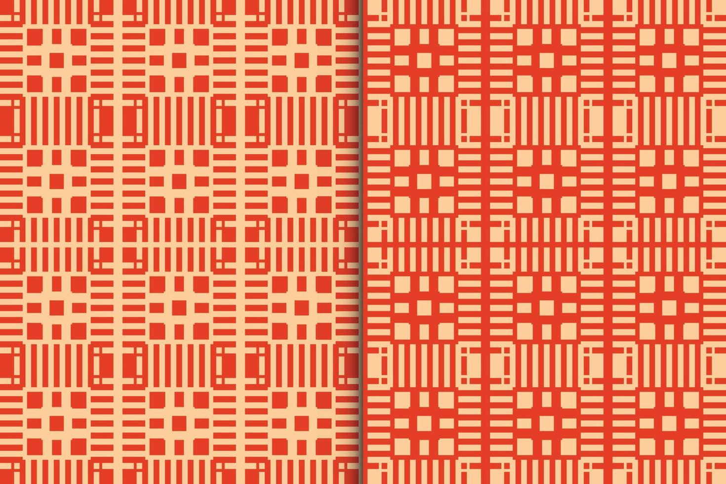 Simple tribal pattern vector