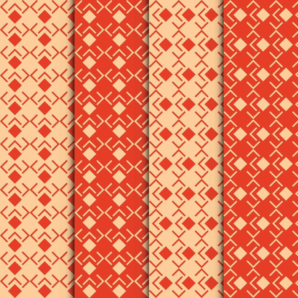 Simple tribal pattern vector