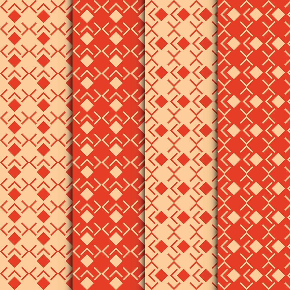 Simple tribal pattern vector