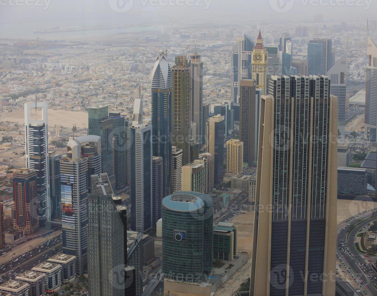 Dubai skyline view photo