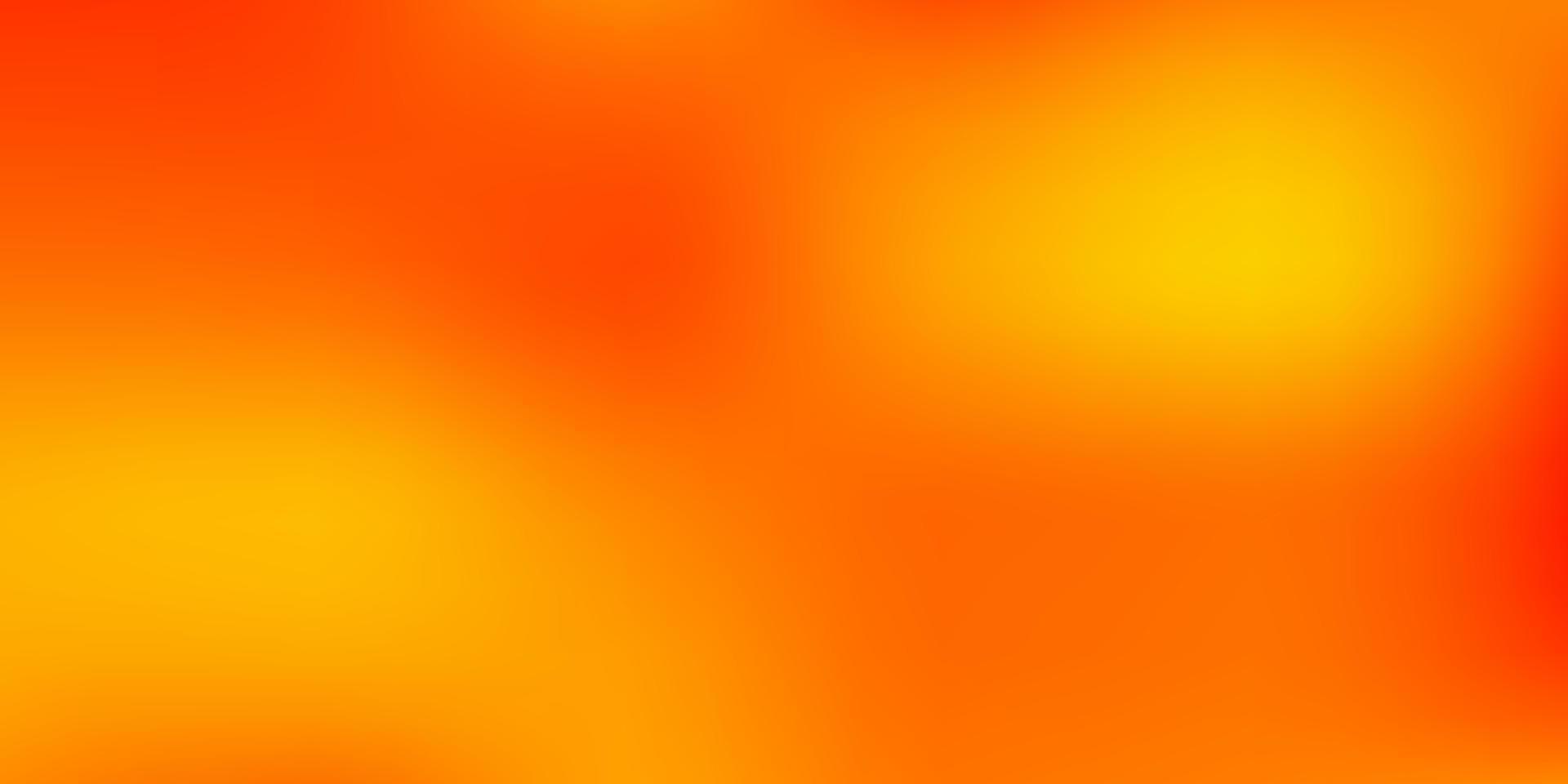 Light Orange vector blurred texture.