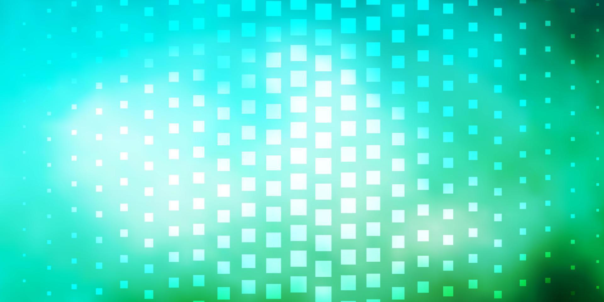 Light Blue, Green vector layout with lines, rectangles.