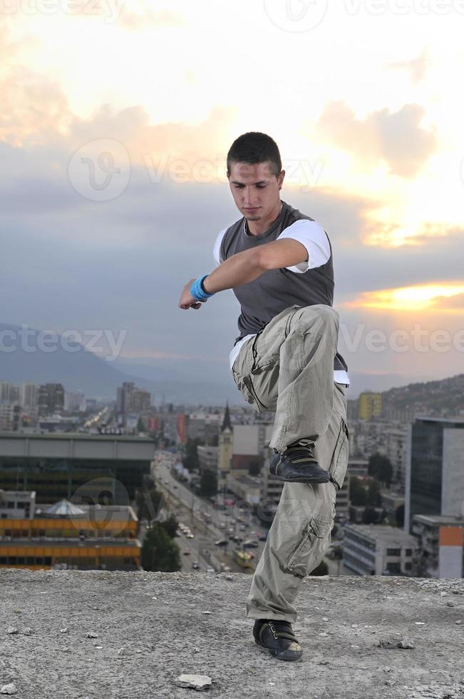 young break dancer photo