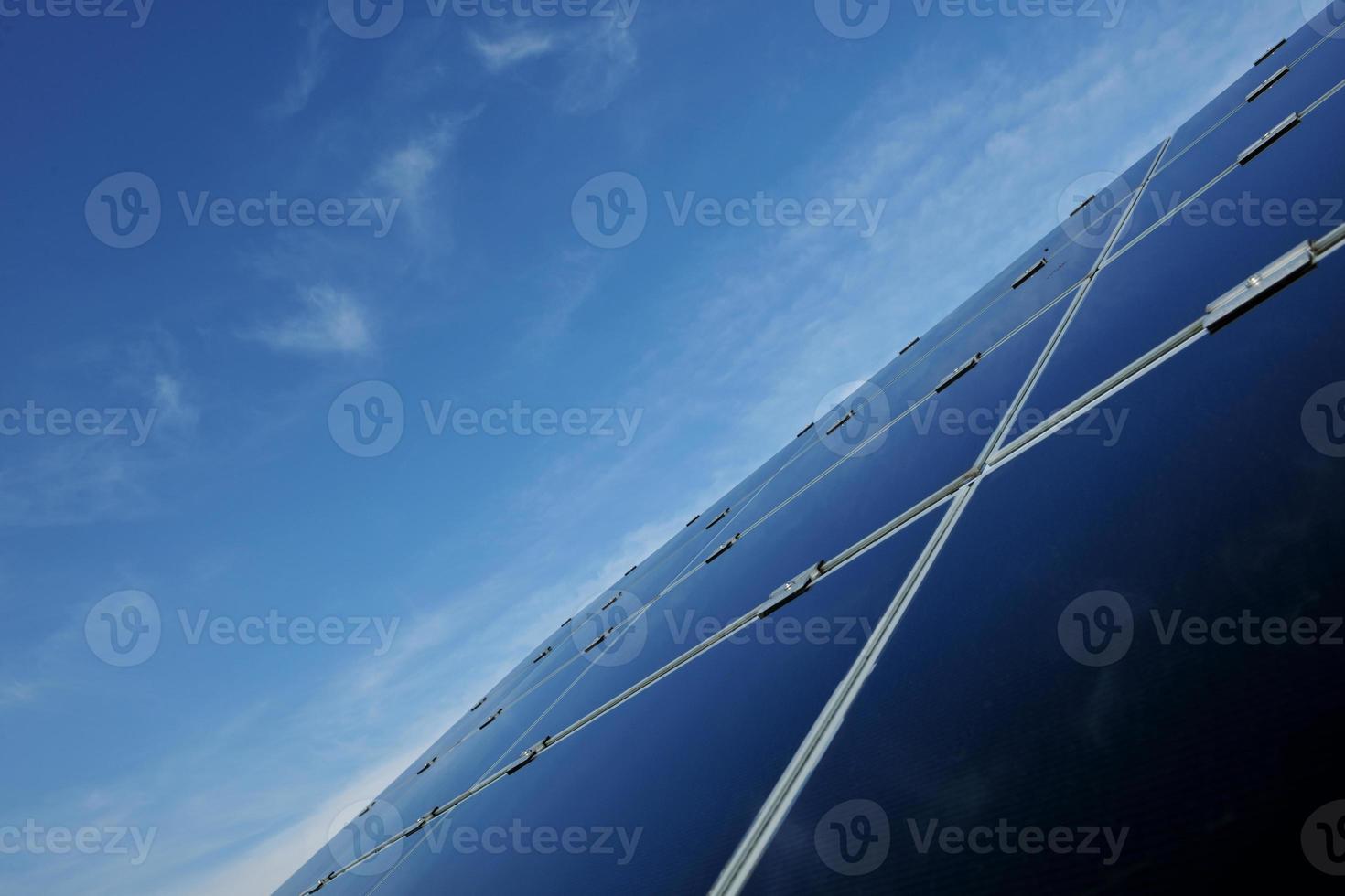 solar panel renewable energy field photo