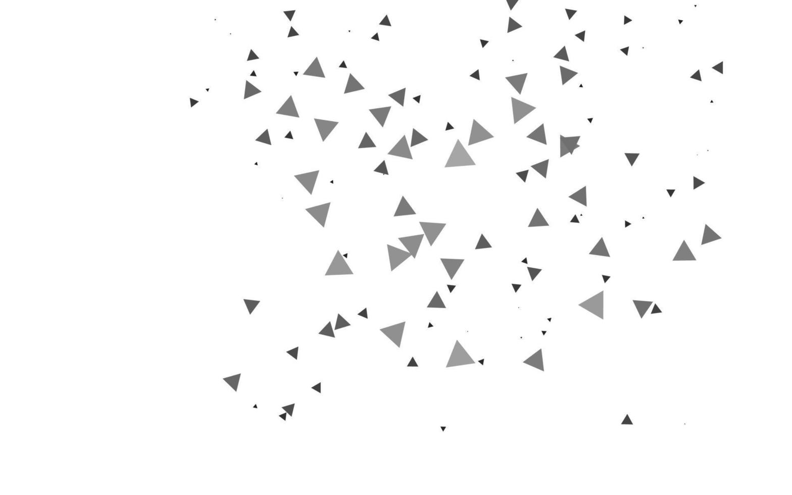 Light Silver, Gray vector backdrop with lines, triangles.