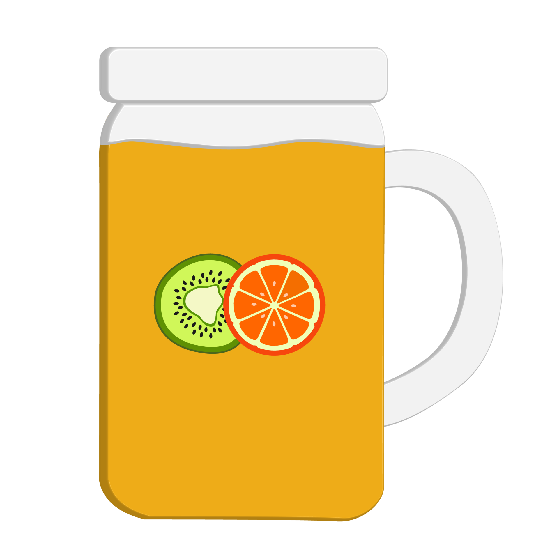Orange juice jar 11315239 PNG