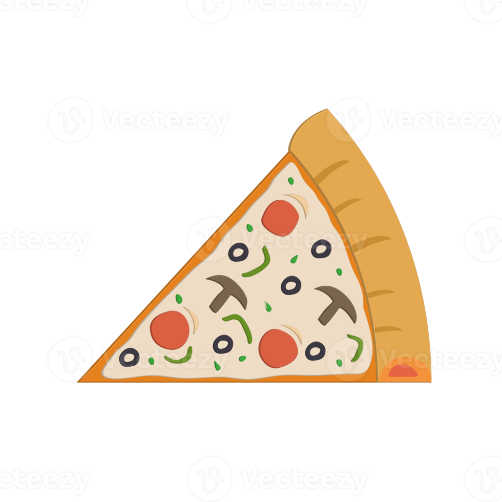 Pizza slice icon png