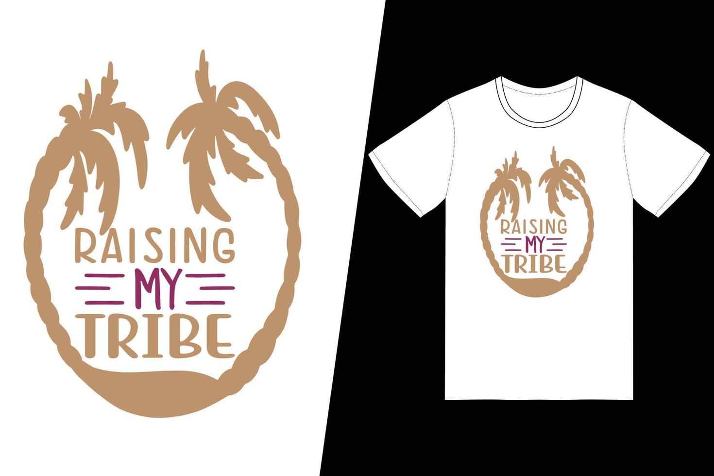 Summer T-Shirt Design vector