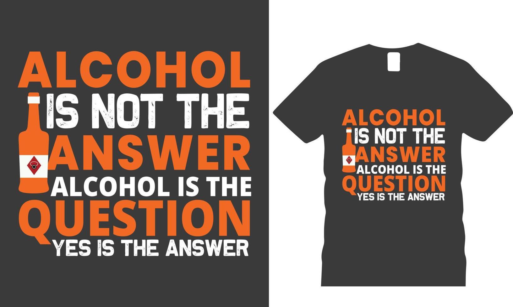 Beer T-Shirt Design vector