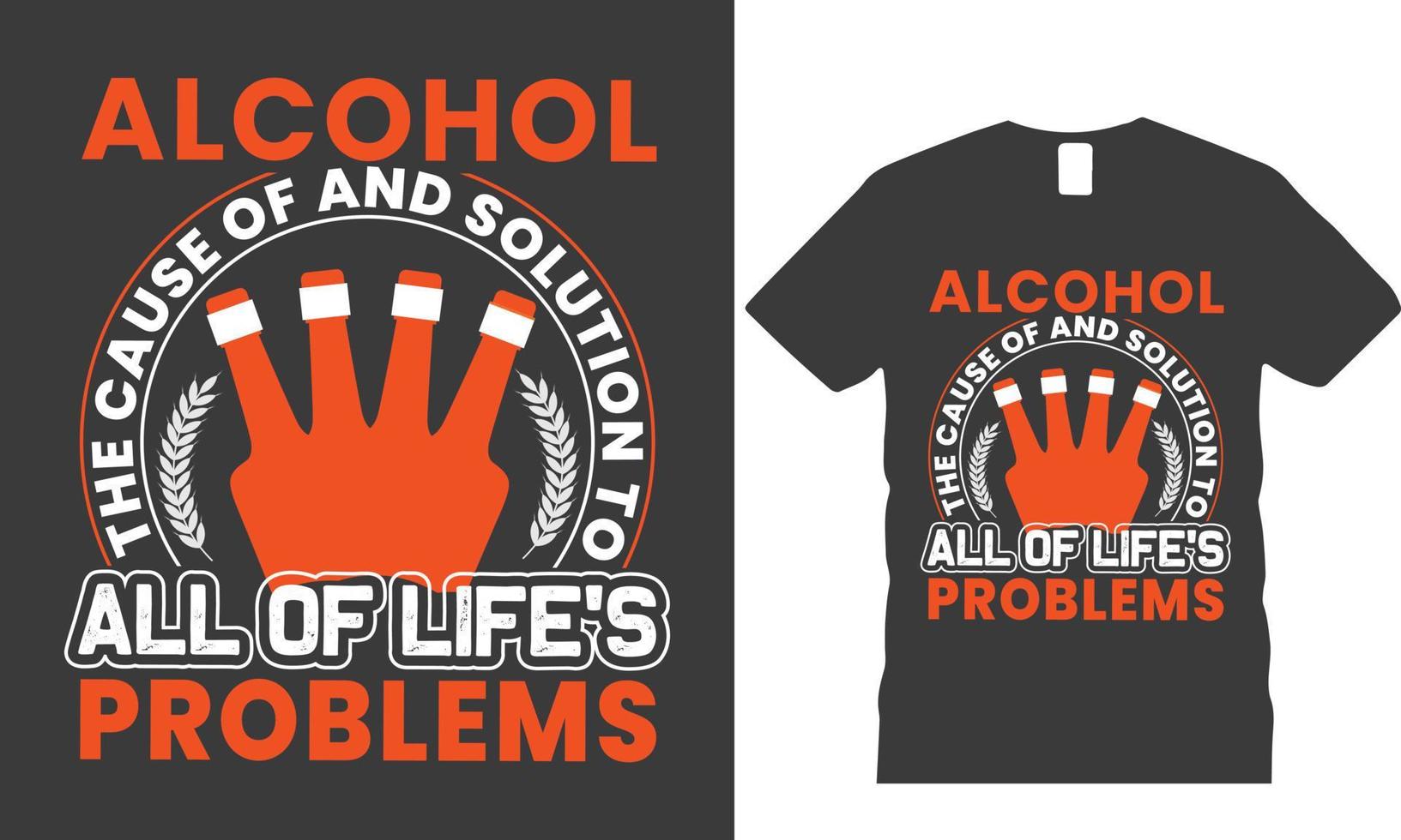 Beer T-Shirt Design vector