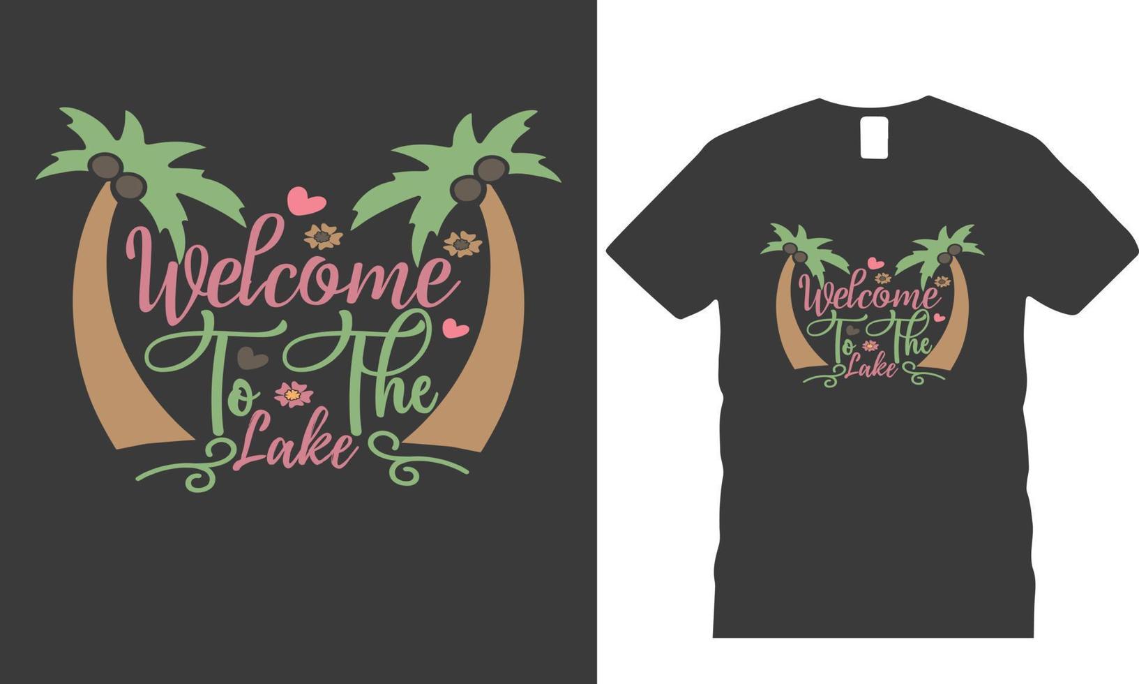 Summer T-Shirt Design vector
